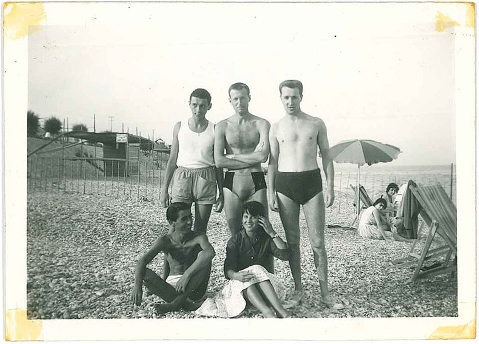 Giulietto al mare - Genova, anni '50
