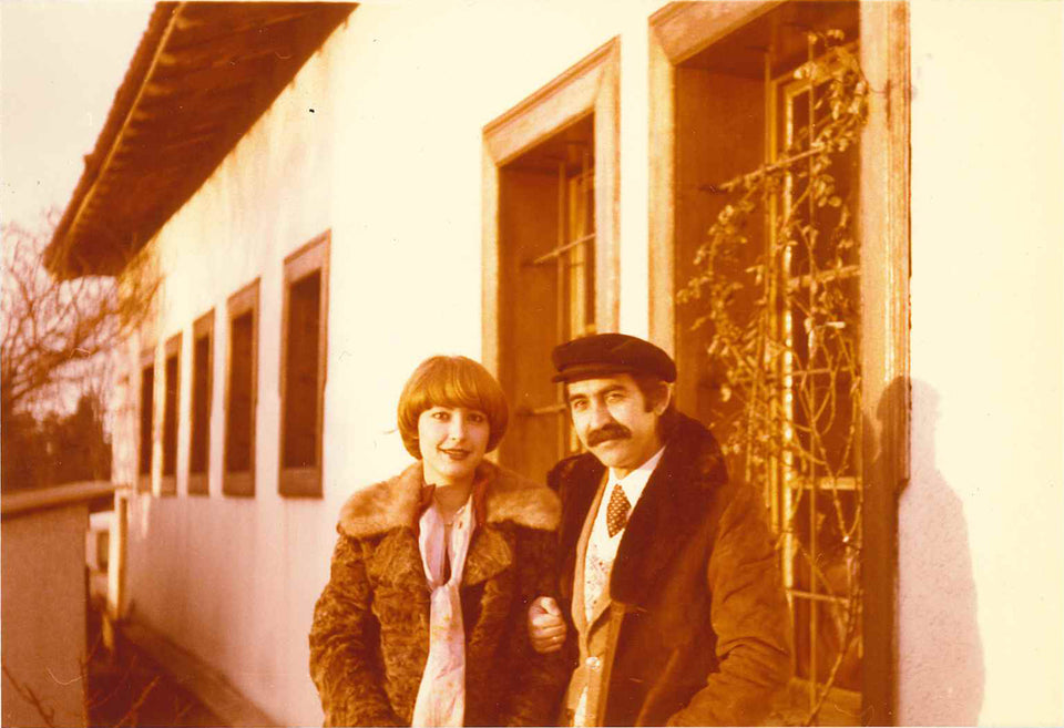 Giulietto con un'amica - Jugoslavia, 1979